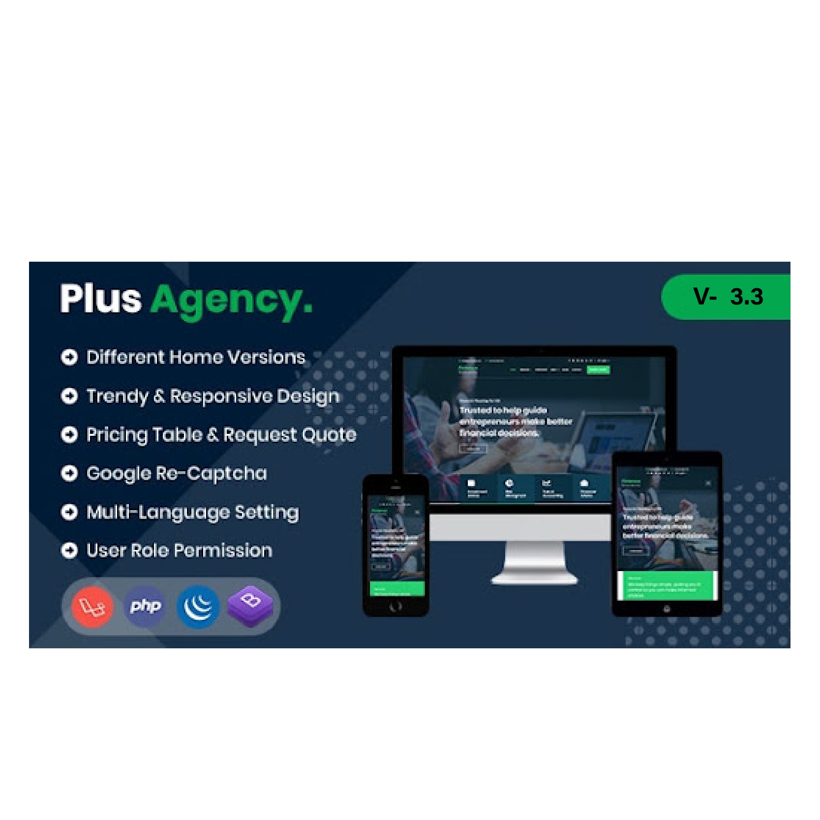 PlusAgency - 多功能网站 CMS / 商业 CMS
